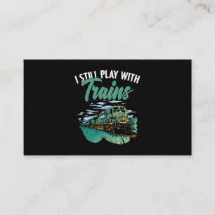 Lokomotive Motors Bahnfächer für Zugverbindung Con Visitenkarte