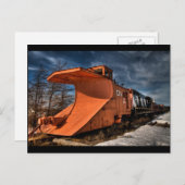 Lokomotive Postkarte (Vorne/Hinten)