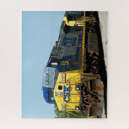 Lokomotive Puzzle (Vertikal)