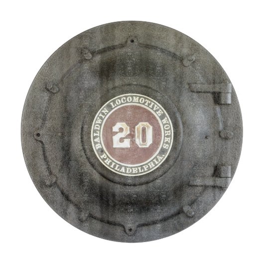 Lokomotive Schneidebrett (Vorderseite)