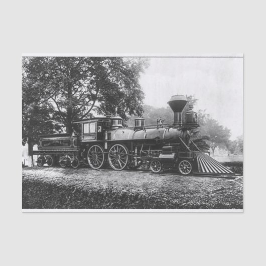 Lokomotive Seidenpapier (Vorderseite)