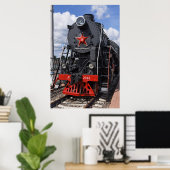 Lokomotive, sowjetische Dampflokomotive L-2342 "Sw Poster (Heimbüro)