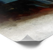 Lokomotive und Kaboose Poster (Ecke)