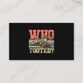 Lokomotive Visitenkarte (Rückseite)