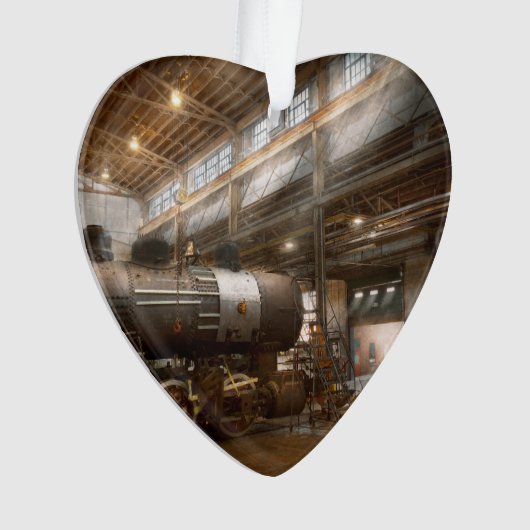 Lokomotive-Werkstatt Ornament (Vorderseite)
