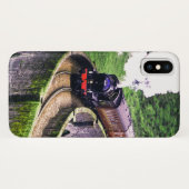 Lokomotive-Zug auf Brücke Case-Mate iPhone Hülle (Rückseite (Horizontal))