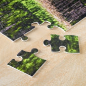 Lokomotive-Zug auf Brücke Puzzle (Seite)