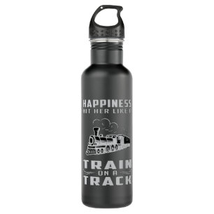Lokomotive Züge Eisenbahn Fahrer Witziges Geschenk Edelstahlflasche