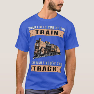 Lokomotive Züge Eisenbahn Lokomotive Sonniges Cool T-Shirt
