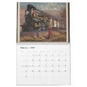 Lokomotiven der 1800s kalender (Feb 2027)