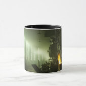 Lokomotiven im Roundhouse Tasse (Zentrum)