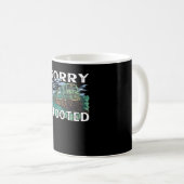 Lokomotiven Sorry, dass ich getoodet Funny Train Kaffeetasse (VorderseiteRechts)