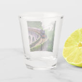 Lokomotivenbahn auf Brücke Schnapsglas (Rückseite)