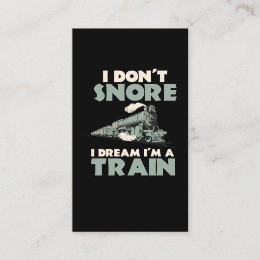 Lokomotivmodell Triebfahrzeugführerbahn Visitenkarte (Vorderseite)