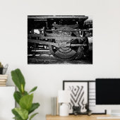 Lokomotivrad Poster (Heimbüro)