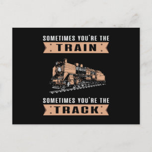 Lokomotivzug Triebfahrzeugführer Eisenbahn Witzige Postkarte