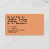 Loktiker Visitenkarte (Rückseite)