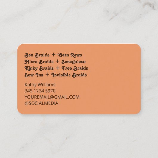 Loktiker Visitenkarte (Rückseite)