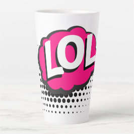 lol-acronym-laugh-out-lautes Lachen Milchtasse