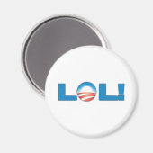 LOL Anti Obama Magnet (Vorderseite/Rückseite)