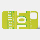 LOL Case-Mate iPhone HÜLLE (Rückseite (Horizontal))