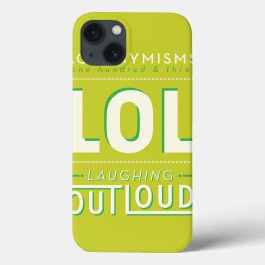 LOL Case-Mate iPhone HÜLLE (Rückseite)