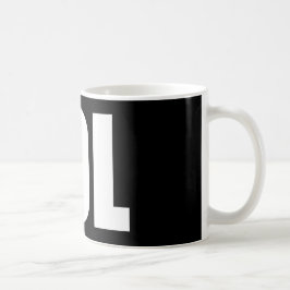 LOL (dunkel) Kaffeetasse