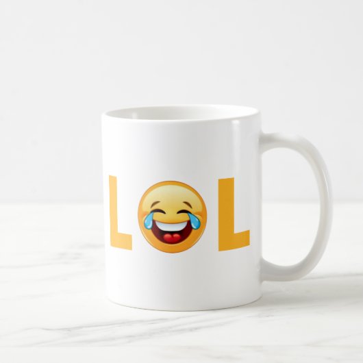 LOL EMOJI KAFFEETASSE (Rechts)