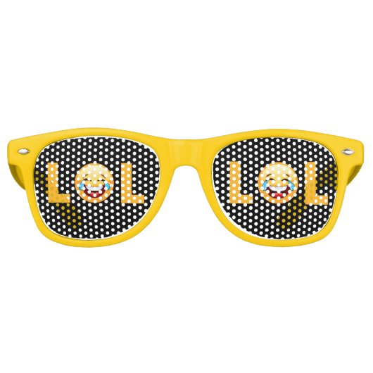 LOL EMOJI PARTYBRILLE (Vorderseite)