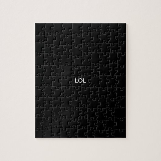 "LOL" Entwurf Normallack-Puzzlespiel Puzzle (Vertikal)