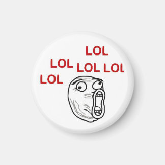 LOL FACE MEMBER MAGNET