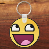 LOL Face Schlüsselanhänger (Vorderseite)