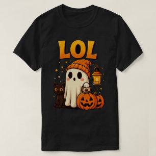 LOL Geist Halloween T-Shirt Süßer unheimlicher K