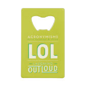 LOL GELDKARTEN FLASCHENÖFFNER (Vorderseite)