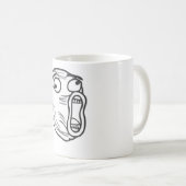 LOL Gesicht Kaffeetasse (VorderseiteRechts)