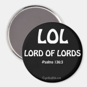 LOL gotGod316.com Magnet (Vorderseite/Rückseite)