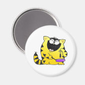 LOL Katzen Magnet (Vorderseite/Rückseite)