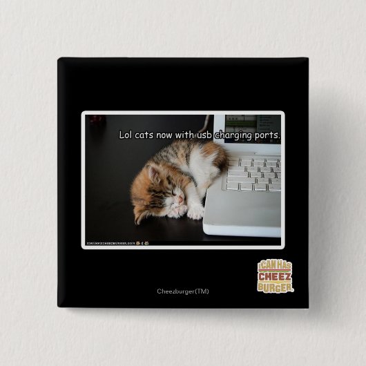 Lol Katzen mit USB Button (Vorderseite)