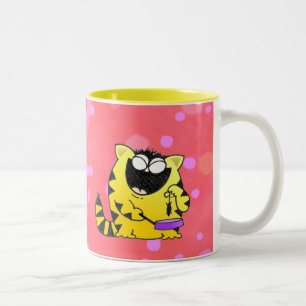 LOL Katzen Zweifarbige Tasse