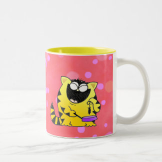 LOL Katzen Zweifarbige Tasse