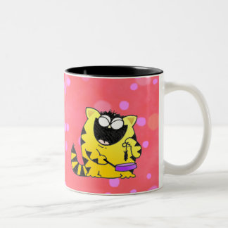 LOL Katzen Zweifarbige Tasse