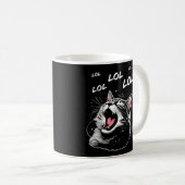 LOL Lachende Katze Kaffeetasse (VorderseiteRechts)