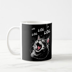 LOL Lachende Katze Kaffeetasse