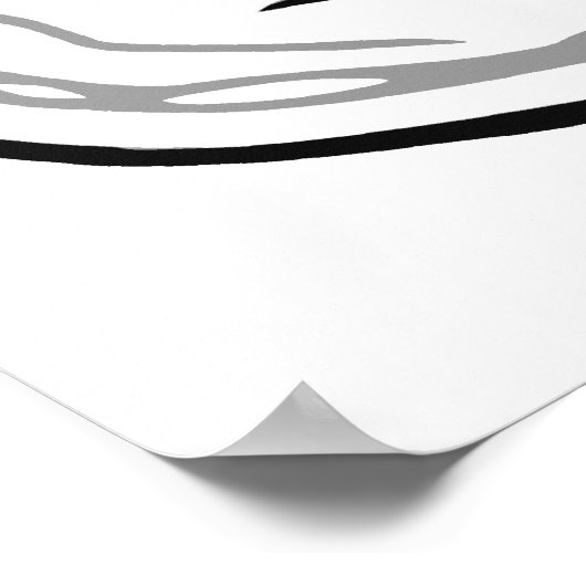 LOL Laugh Out Loud Rage Face Meme Poster (Ecke)