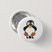LOL Laughing Pinguin Button (Vorne & Hinten)