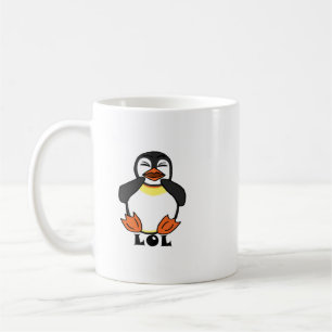 LOL Laughing Pinguin Kaffeetasse