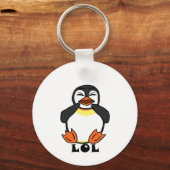 LOL Laughing Pinguin Schlüsselanhänger (Rückseite)