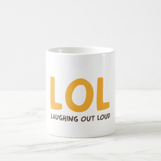 LOL - laut lachen Kaffeetasse (Mittel)