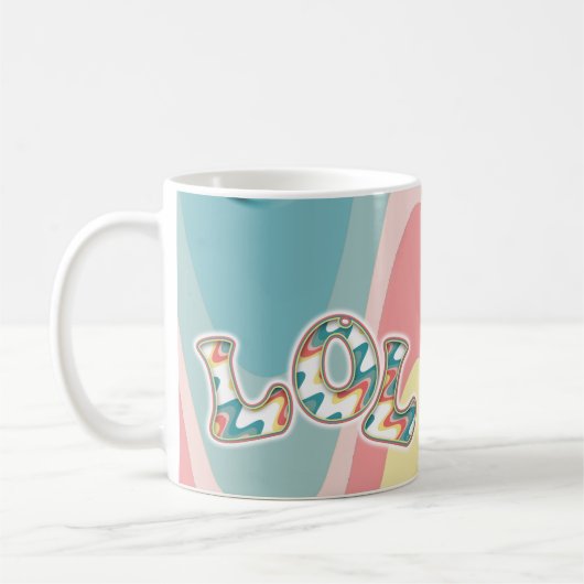 lol ~ Lichtwellen Kaffeetasse (Links)