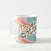 lol ~ Lichtwellen Kaffeetasse (Vorderseite Links)